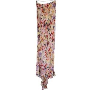 J Crew Collection Dress Womens 0 Silk Maxi Floral Slip Ethereal Romantic‎ Flowy